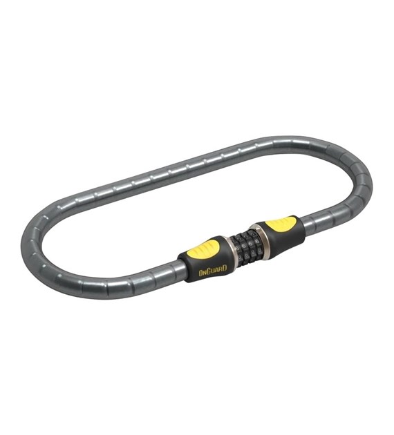 Zapięcie rowerowe ONGUARD ROTTWEILER 8127 LINKA PANCERNA + SZYFR, Wymiary: 80cm x 20mm (NEW)