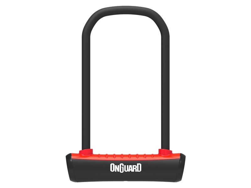 Zapięcie rowerowe ONGUARD NEON 8153RD U-LOCK - 115mm 230mm - uchwyt + 2 x Klucze czerwone (NEW)