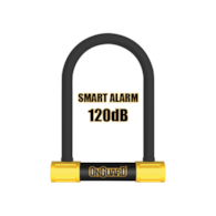 Zapięcie rowerowe ONGUARD SMART ALARM 8266 U-LOCK + ALARM, ⌀16mm, Wymiary: 124mm x 208mm, 5x Kluczy z kodem (NEW)