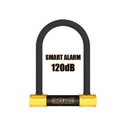 Zapięcie rowerowe ONGUARD Smart Alarm 8266 U-LOCK  - 16mm 124mm 208mm - 5 x Klucze z kodem