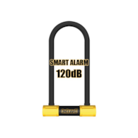 Zapięcie rowerowe ONGUARD SMART ALARM 8268 U-LOCK + ALARM, ⌀16mm, Wymiary: 100mm x 258mm, 5x Kluczy z kodem (NEW)