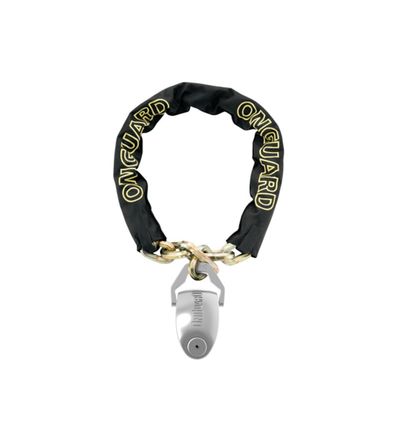 Zapięcie rowerowe ONGUARD MASTIFF ALARM 120dB 8305 ŁAŃCUCH 180cm*10mm - KŁÓDKA (NEW)