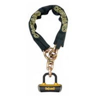 Zapięcie rowerowe ONGUARD MASTIFF 8334 ŁAŃCUCH + U-LOCK, Wymiary: 200cm x 12mm, 5x Kluczy z kodem + U-LOCK ⌀14mm (NEW)