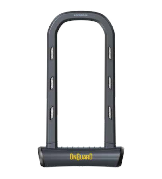 Zapięcie rowerowe ONGUARD ROCK SOLID LS 8595 U-LOCK - ⌀15mm, Wymiary: 115mm x 292mm, 5 x Kluczy z kodem (NEW)