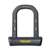 Zapięcie rowerowe ONGUARD ROCK SOLID MINI 8601 U-LOCK - ⌀15mm, Wymiary: 90mm x 140mm, 5 x Kluczy z kodem (NEW)