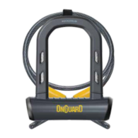 Zapięcie rowerowe ONGUARD ROCK SOLID MINI DT 8602 U-LOCK + CABLE- ⌀15mm, Wymiary: 90mm x 140mm, 5 x Kluczy z kodem + LINKA 10mm x 120cm (NEW)