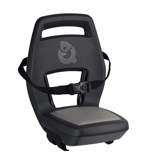 Fotelik dziecięcy QIBBEL JUNIOR 6+ Granite Grey anthracite/grey, mocowanie na bagażnik, udźwig 35kg (NEW 2026)