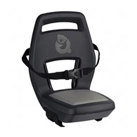 Fotelik dziecięcy QIBBEL JUNIOR 6+ MIK-HD Granite Grey anthracite/grey, mocowanie na bagażnik z systemem MIK, udźwig 35kg (NEW 2026)