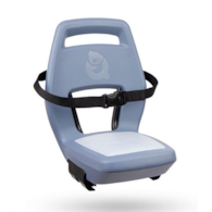 Fotelik dziecięcy QIBBEL JUNIOR 6+ Ocean Blue blue/blue, mocowanie na bagażnik, udźwig 35kg (NEW 2026)