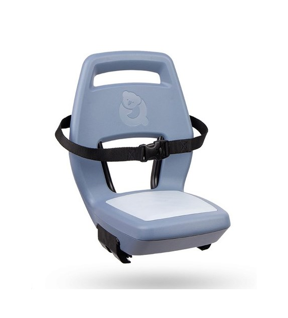 Fotelik dziecięcy QIBBEL JUNIOR 6+ Ocean Blue blue/blue, mocowanie na bagażnik, udźwig 35kg (NEW 2026)