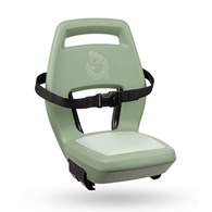 Fotelik dziecięcy QIBBEL JUNIOR 6+ Sage Green green/green, mocowanie na bagażnik, udźwig 35kg (NEW 2026)