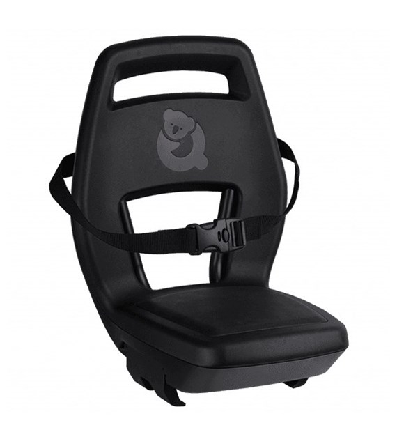 Fotelik dziecięcy QIBBEL JUNIOR 6+ LONGTAIL EDITION Midnight Black black/black, mocowanie na bagażnik, udźwig 35kg (NEW 2026)