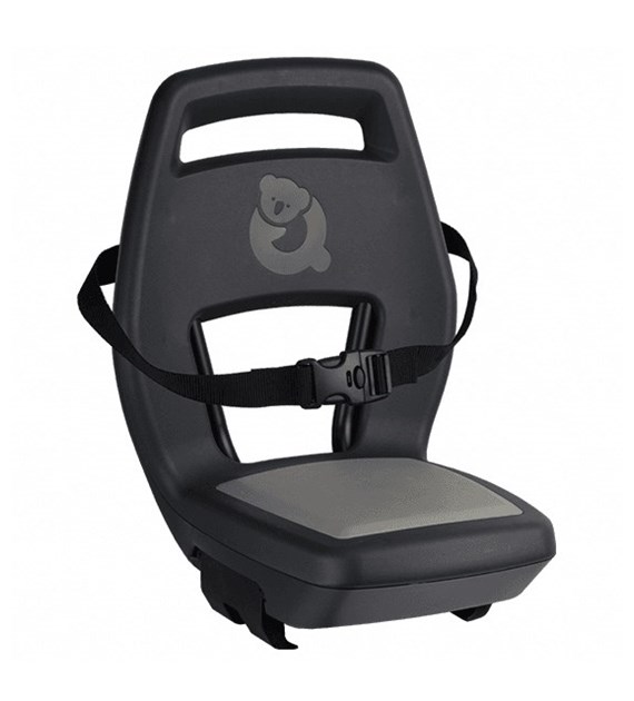 Fotelik dziecięcy QIBBEL JUNIOR 6+ AVS+ Granite Grey anthracite/grey, mocowanie na bagażnik z systemem AVS, udźwig 35kg (NEW 2026)