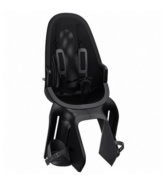 Fotelik dziecięcy QIBBEL AIR CARRIER black, mocowanie na bagażnik, udźwig 22kg (NEW 2026)