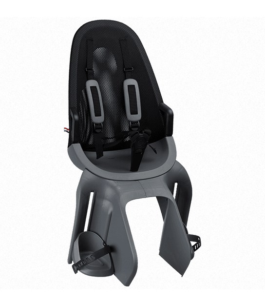Fotelik dziecięcy QIBBEL AIR CARRIER sparkling silver, mocowanie na bagażnik, udźwig 22kg (NEW 2026)