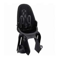 Fotelik dziecięcy QIBBEL AIR SEATPOST black, mocowanie na rurze podsiodłowej + moduł mocujący, udźwig 22kg (NEW 2026)