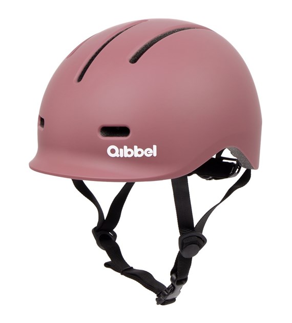 Kask dziecięcy QIBBEL KIDS BIKE HELMET Plum Rose roz. S (52-56 cm) (NEW 2026)