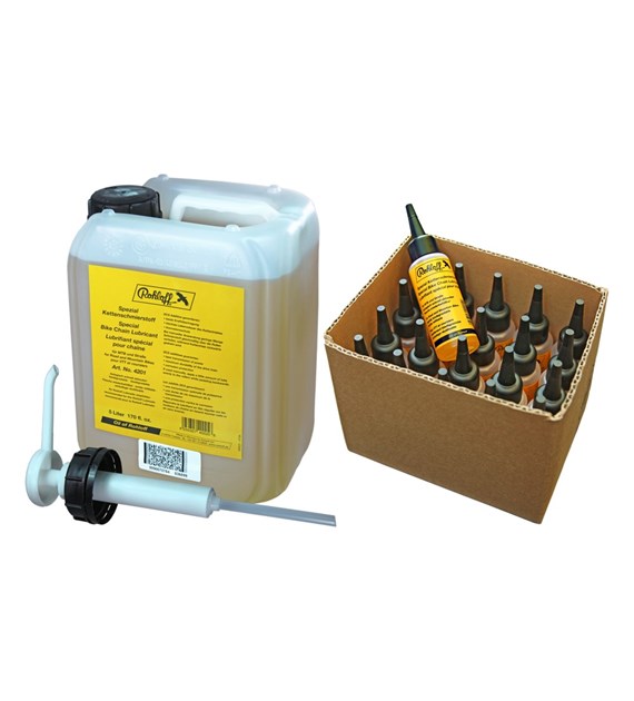 Zestaw Specjalny olej ROHLOFF (20x50ml + 1 x kanister 5 litrów + 1 x podajnik z pompką)