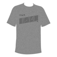 T-shirt ROHLOFF E-14 LOGO grey roz. L (NEW 2023)