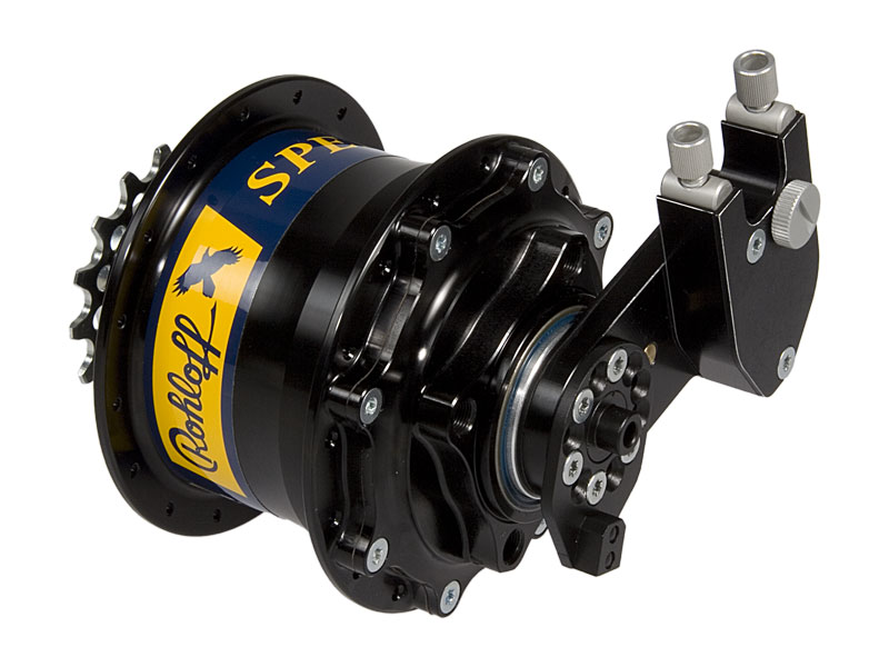 Piasta ROHLOFF SPEEDHUB 500/14 CC DB OEM 36 otw. Czarna, Zestaw (Pod oś Quick Release/Hamulec Tarczowy/Adapter OEM) (NEW)