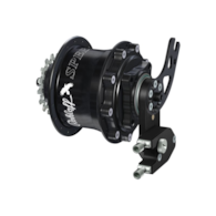Piasta ROHLOFF SPEEDHUB 500/14 CC DB PM 36 otw. Czarna, Zestaw (Pod oś Quick Release/Hamulec Tarczowy/Adapter PM) (NEW)