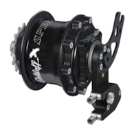 Piasta ROHLOFF SPEEDHUB 500/14 A12 DB PM 36 otw. Czarna, Zestaw (Pod Sztywną Oś/Hamulec Tarczowy/Adapter PM) (NEW)