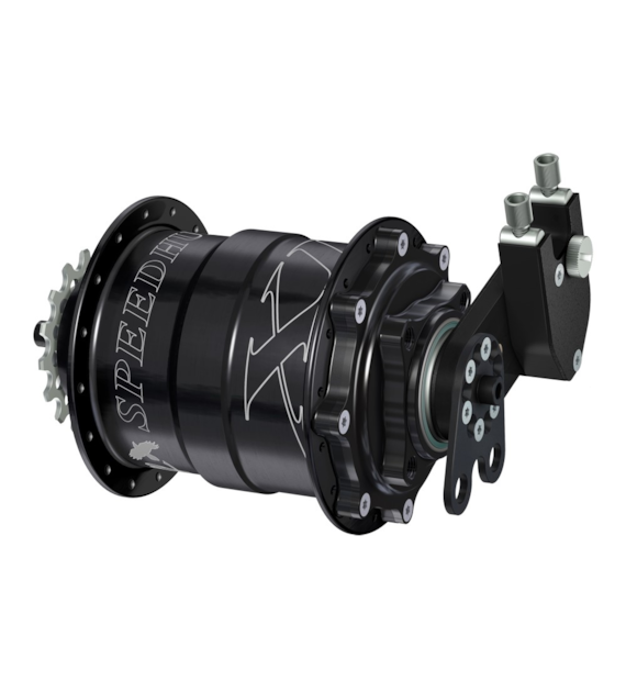 Piasta ROHLOFF Speedhub 500/14 CC DB XL 32 otw. Czarna, Zestaw (Pod oś Quick Release/Hamulec Tarczowy/Adapter Standard/O.L.D.170mm) (NEW)