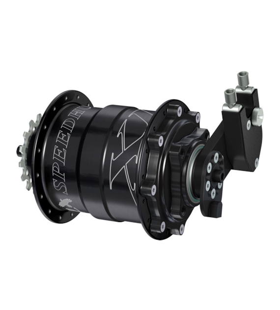 Piasta ROHLOFF SPEEDHUB 500/14 CC DB OEM XL 32 otw. Czarna, Zestaw (Pod oś Quick Release/Hamulec Tarczowy/Adapter OEM/O.L.D.170mm) (NEW)