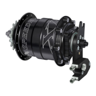 Piasta ROHLOFF SPEEDHUB 500/14 CC DB OEM2 XXL 32 otw. Czarna, Zestaw (Pod oś Quick Release/Hamulec Tarczowy/Adapter OEM2/O.L.D.190mm) (NEW)