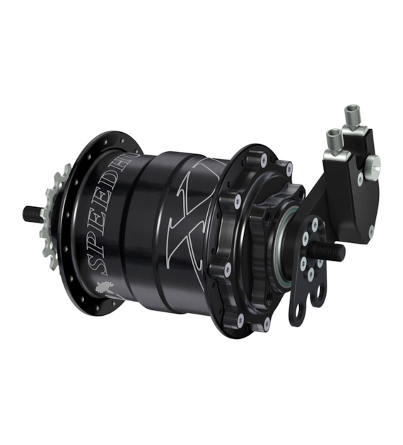 Piasta ROHLOFF SPEEDHUB 500/14 TS DB XL 32 otw. Czarna, Zestaw (Pod oś gwintowaną TS/Hamulec Tarczowy/Adapter Standard/O.L.D.170mm) (NEW)