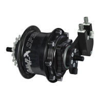 Piasta ROHLOFF SPEEDHUB 500/14 TS DB OEM 32 otw. Czarna, Zestaw (Pod oś gwintowaną TS/Hamulec Tarczowy/Adapter OEM) (NEW)