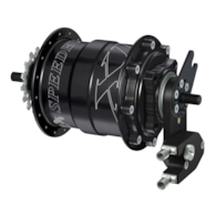 Piasta ROHLOFF SPEEDHUB 500/14 TS DB OEM2 XL 32 otw. Czarna, Zestaw (Pod oś gwintowaną TS/Hamulec Tarczowy/Adapter OEM2/O.L.D.170mm) (NEW)
