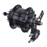 Piasta ROHLOFF SPEEDHUB 500/14 A12 DB PM 32 otw. Czarna, Zestaw (Pod Sztywną Oś/Hamulec Tarczowy/Adapter PM) (NEW)