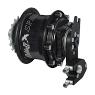 Piasta ROHLOFF SPEEDHUB 500/14 A12 DB OEM2 32 otw. Czarna, Zestaw (Pod Sztywną Oś/Hamulec Tarczowy/Adapter OEM2) (NEW)