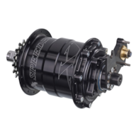 Piasta ROHLOFF SPEEDHUB 500/14 A12 DB OEM2 XL 32 otw. Czarna, Zestaw (Pod Sztywną Oś/Hamulec Tarczowy/Adapter OEM2/O.L.D.197mm) (NEW)