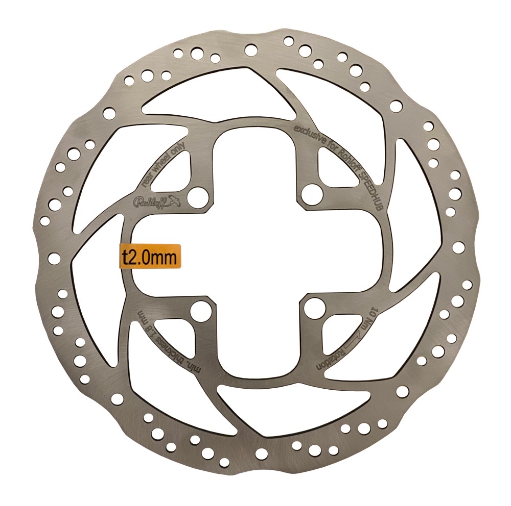 Tarcza hamulcowa do piasty ROHLOFF (Magura Tektro) Ø180/t2.0 mm (NEW)