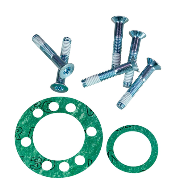 Zestaw podkładek papierowych ROHLOFF PAPER GASKET KIT, Z śrubami płytki osi (NEW)