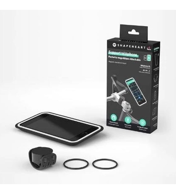 Pokrowiec na telefon kierownicę na rower, motocykl, hulajnogę SHAPEHEART BIKE AMZ roz.XXL < 17,2 cm (NEW)