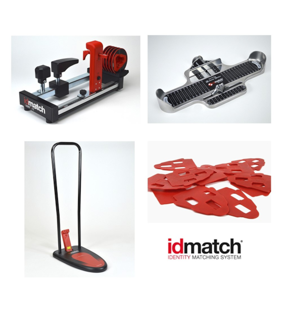 Zestaw IDMATCH FOOTKIT PREMIUM (Pomiar Stopy, Analiza nastawienia przodostopia, Ustawianie pozycji bloków, Podkładki dystansowe bloków) (NEW)