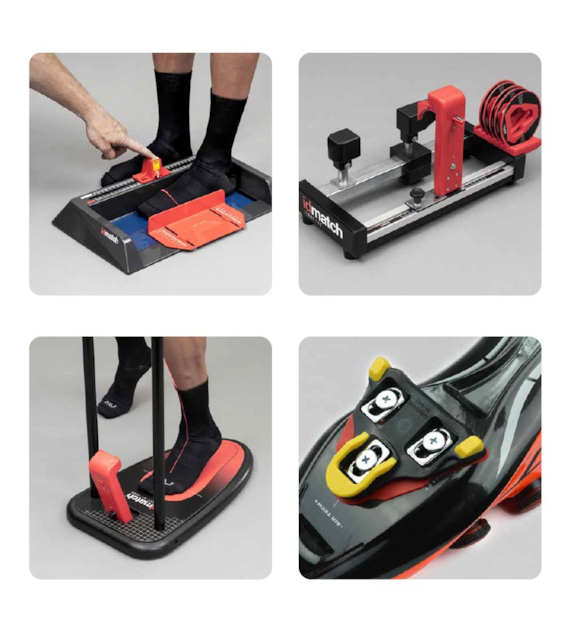 Zestaw IDMATCH FOOTKIT PREMIUM V2 (Pomiar Stopy, Analiza nastawienia przodostopia, Ustawianie pozycji bloków, Podkładki dystansowe bloków) (NEW)