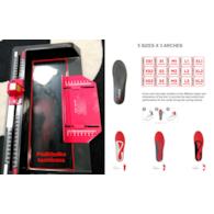 Zestaw IDMATCH FOOTBED SHOP STARTING KIT - Footmeter not included (Zestaw 50 szt. wkładek + Podkładka termiczna) (NEW)