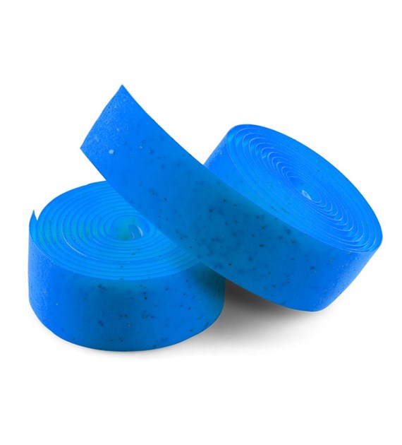 Owijka na kierownicę SELLE ITALIA CORSA gr.2,5mm żelowa niebieska (WYPRZEDAŻ -50%)