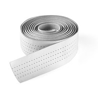 Owijka na kierownicę SELLE ITALIA SMOOTAPE CLASSICA WHITE, 2,5mm, Żel, Perforowana skóra, Biała (NEW)