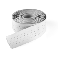 Owijka na kierownicę SELLE ITALIA SMOOTAPE CLASSICA WHITE, 2,5mm, Żel, Perforowana skóra, Biała (NEW)
