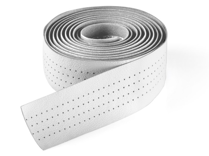 Owijka na kierownicę SELLE ITALIA SMOOTAPE CLASSICA WHITE, 2,5mm, Żel, Perforowana skóra, Biała (NEW)