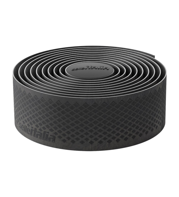 Owijka na kierownicę SELLE ITALIA SG-TAPE BLACK, 3mm, Pianka PU-Żel-Lycra, Czarna, 35g (NEW).