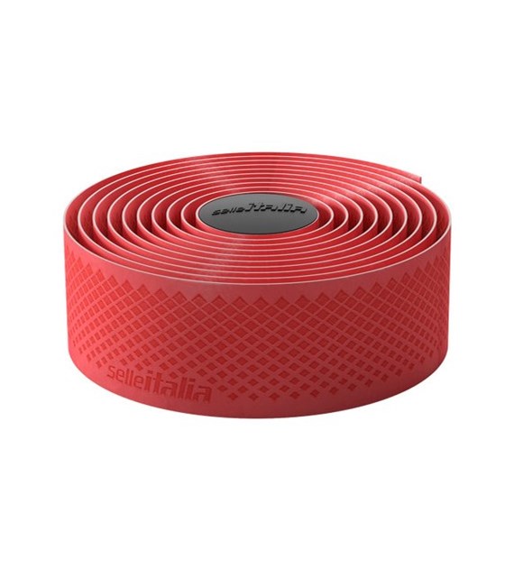 Owijka na kierownicę SELLE ITALIA SG-TAPE RED, 3mm, Pianka PU-Żel-Lycra, Czerwona, 35g (NEW)