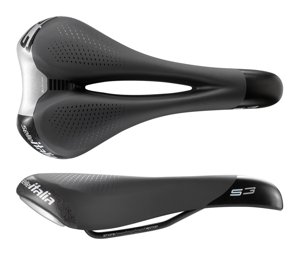 Siodło SELLE ITALIA SPORTOURING S 3 FLOW L (id match L2), Fec Alloy Rail, Light Gel, 367g (NEW 2025)