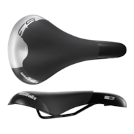 Siodło SELLE ITALIA SPORTOURING S 3 L1, 280x160mm, Pręty Fec Alloy, Hi-Viz, Żel, 377g (NEW).