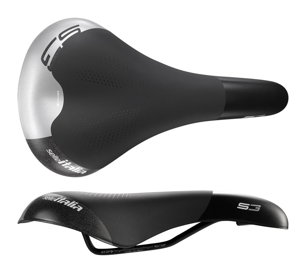 Siodło SELLE ITALIA SPORTOURING S 3 L (id match L1) Fec Alloy Rail, Light Gel, 377g (NEW 2025)